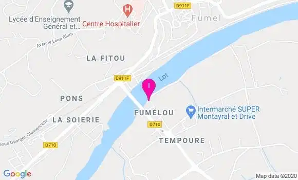 Localisation Marie Line Berna