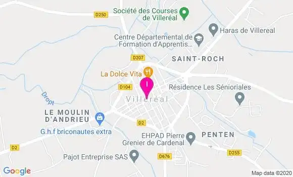 Localisation Agnes Terrieres