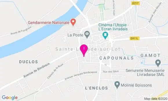 Localisation Benedicte Deilhes