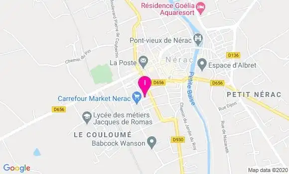 Localisation Serge Merceur