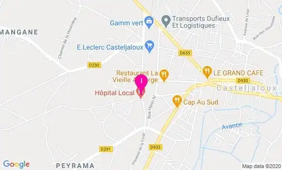 Localisation Fabienne Brunet