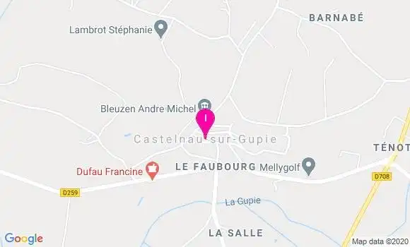 Localisation Cecile Boutonnet