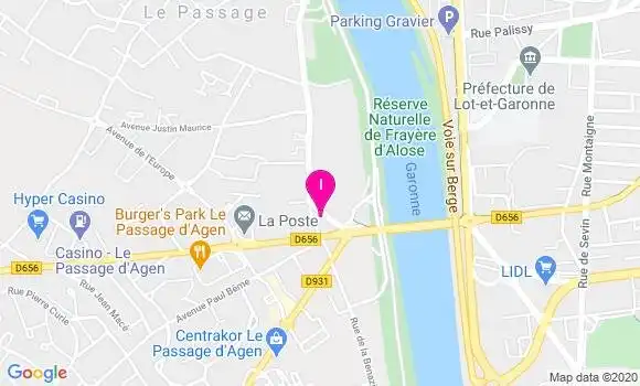 Localisation Jean Marc Mercury