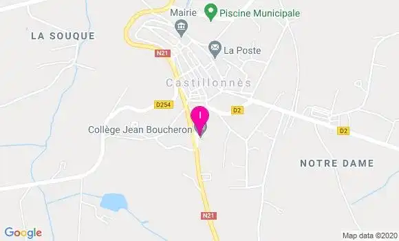 Localisation Corinne Pitot