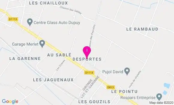 Localisation Fabrice Giusti