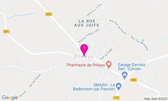 Localisation Laure Deve