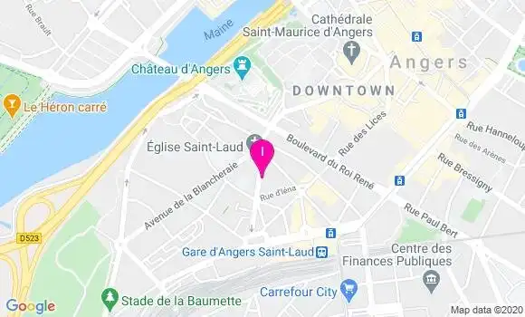 Localisation Isabelle Pichard