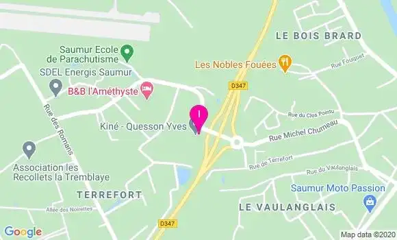 Localisation Cathia Lebeau