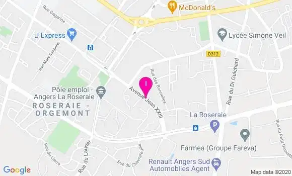 Localisation Laurence Brecheteau Bournonville
