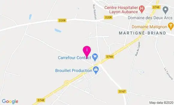 Localisation Elodie Gazeau