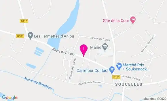 Localisation Emmanuelle Alloend Bessand