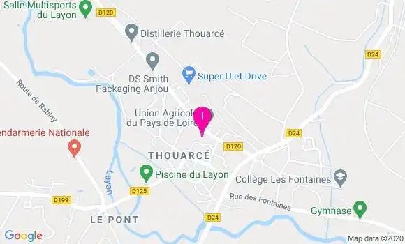 Localisation Elisabeth Duhamel