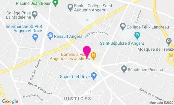 Localisation Ludivine Charrier