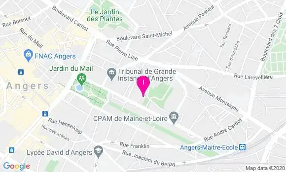 Localisation Gaelle Pedrono