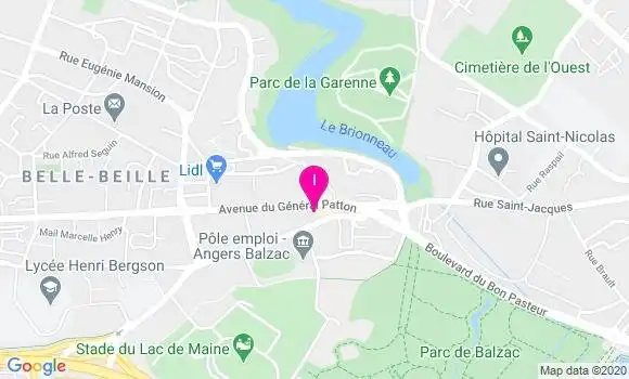 Localisation Nathalie Mouille