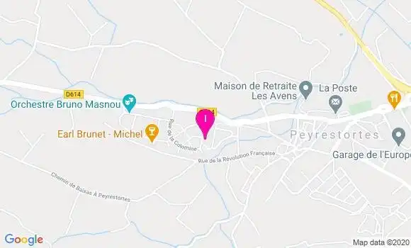 Localisation Herve Moret