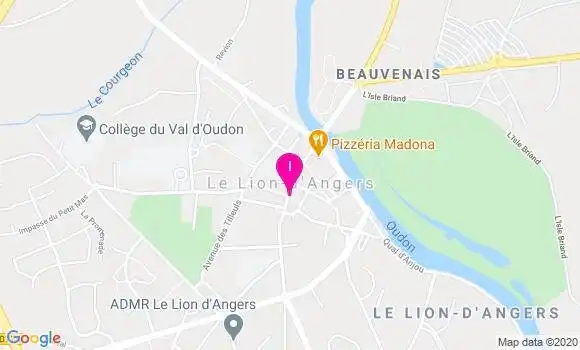 Localisation Nathalie Cognee