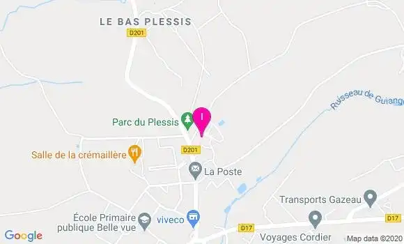 Localisation Emmanuelle Fremondiere