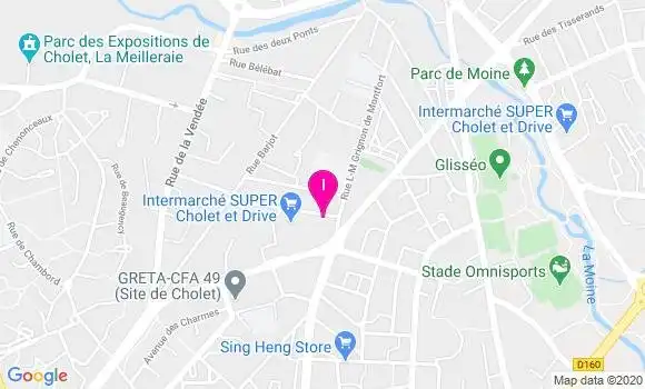 Localisation Helene Moriniere