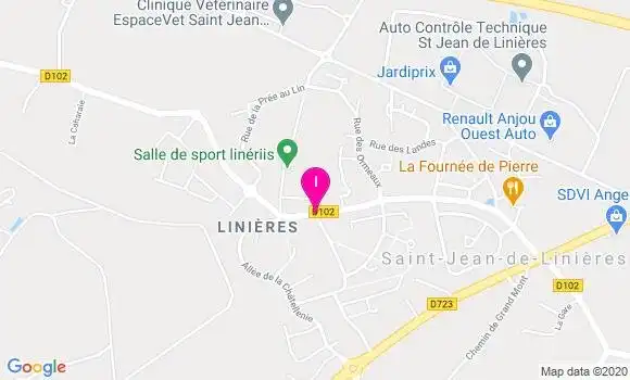 Localisation Carole Clemot