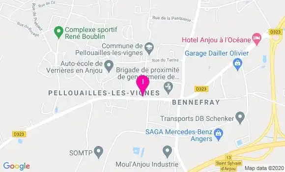 Localisation Christine Villeronde