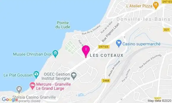 Localisation Caroline Poinard