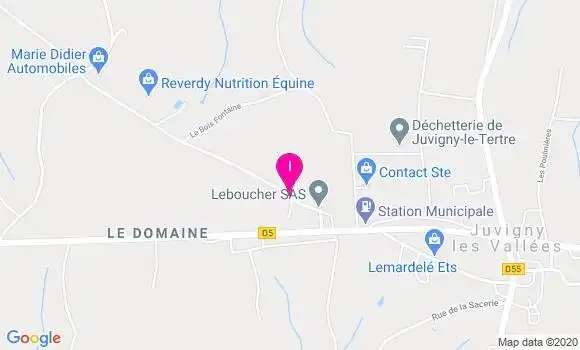 Localisation Bernadette Dauboin