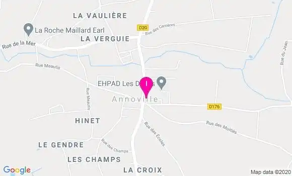 Localisation Muriel Delahaye Crampon