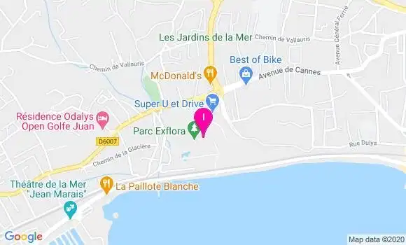 Localisation Elodie Dallavalle