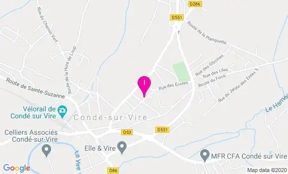 Localisation Nathalie Pacary