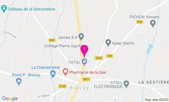 Localisation Nadine Jouault