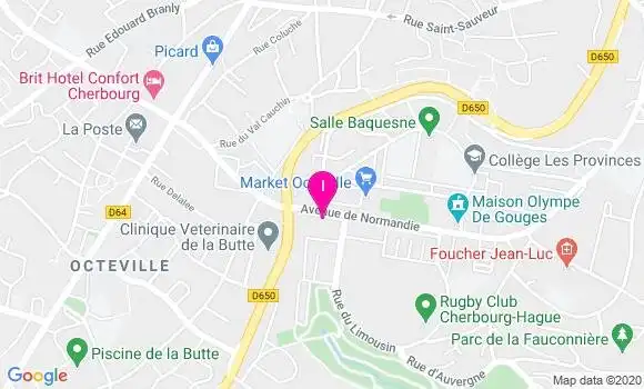 Localisation Caroline Deganne