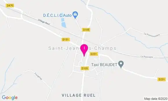 Localisation Aude Letousey