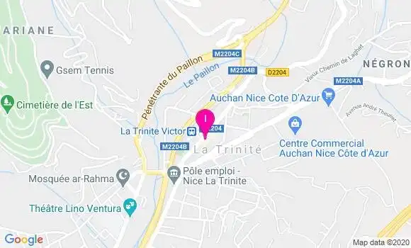 Localisation Beatrice Evrard