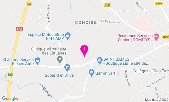 Localisation Odile Guiheneuf