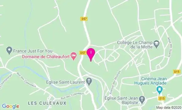 Localisation Chantal Houze