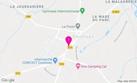 Localisation Vincent Michel