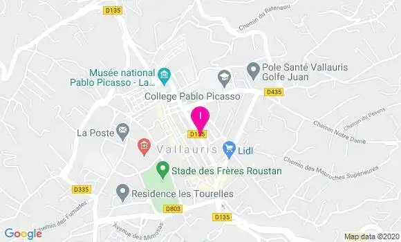 Localisation Laetitia Avon