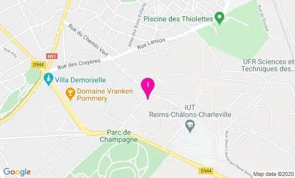 Localisation Sandrine Bouche