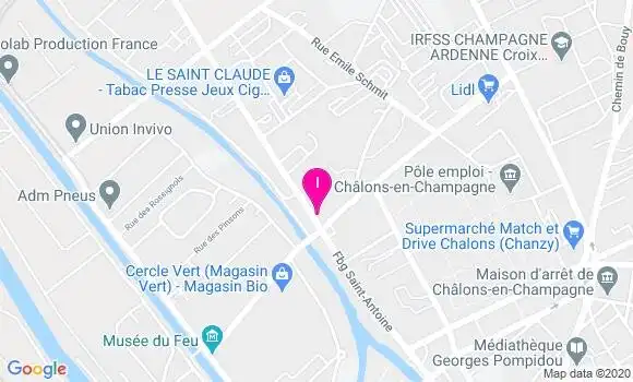 Localisation Pierre Marie Senechal