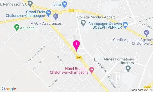 Localisation Mylene Broquard Bernard