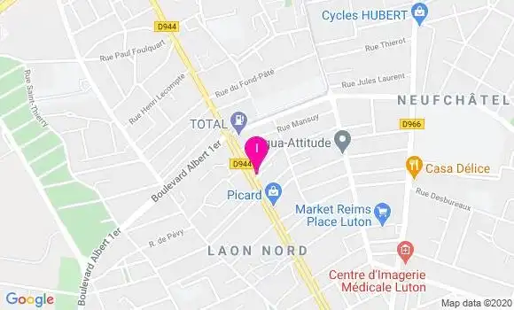 Localisation Magalie Jamesse