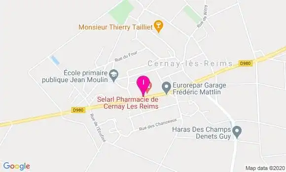 Localisation Odile Laroche