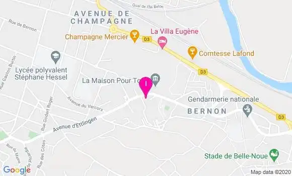 Localisation Maximilien Thuillier