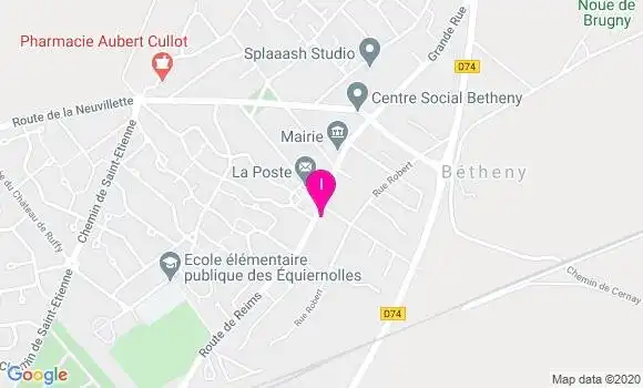 Localisation Elisabeth Larghi