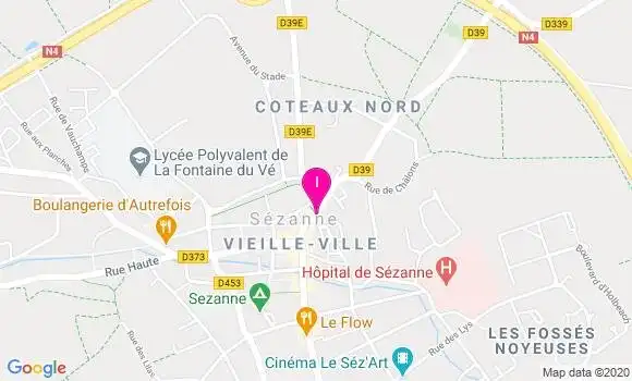 Localisation Cecile Rosay