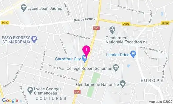 Localisation Anne Sophie Daneo