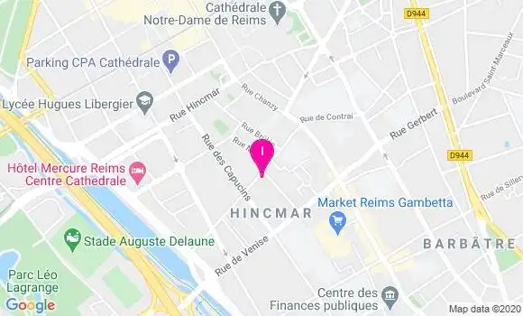 Localisation Nadia Bienvenue