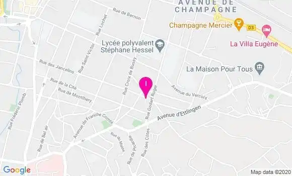 Localisation Ludivine Garinet