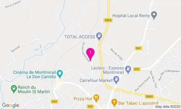 Localisation Nathalie Pietrement